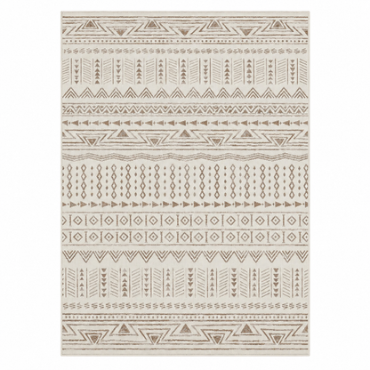 Tapis Salon Beige Doux & Pratique 1,5x2,1m