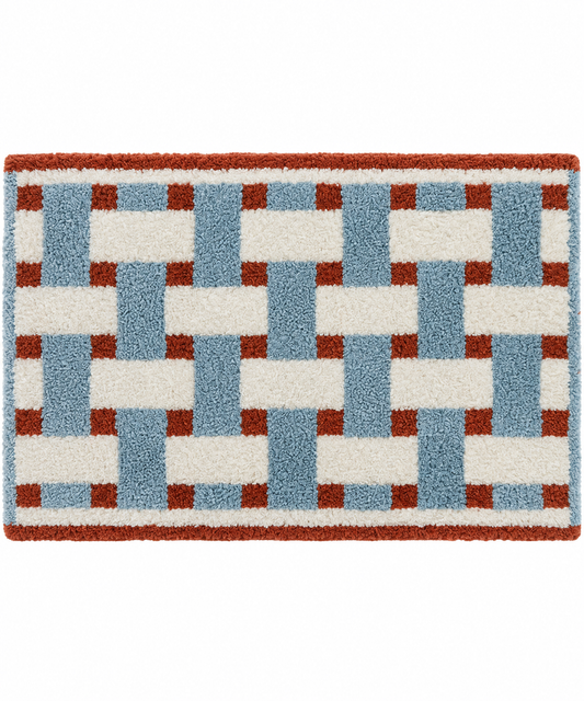Tapis de Sol Rétro Velours Jaune Absorbant