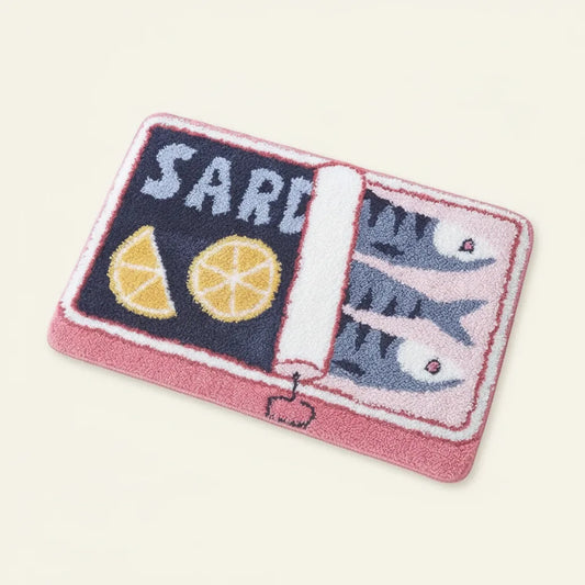 Tapis de bain original boîte de sardines VIKAMA