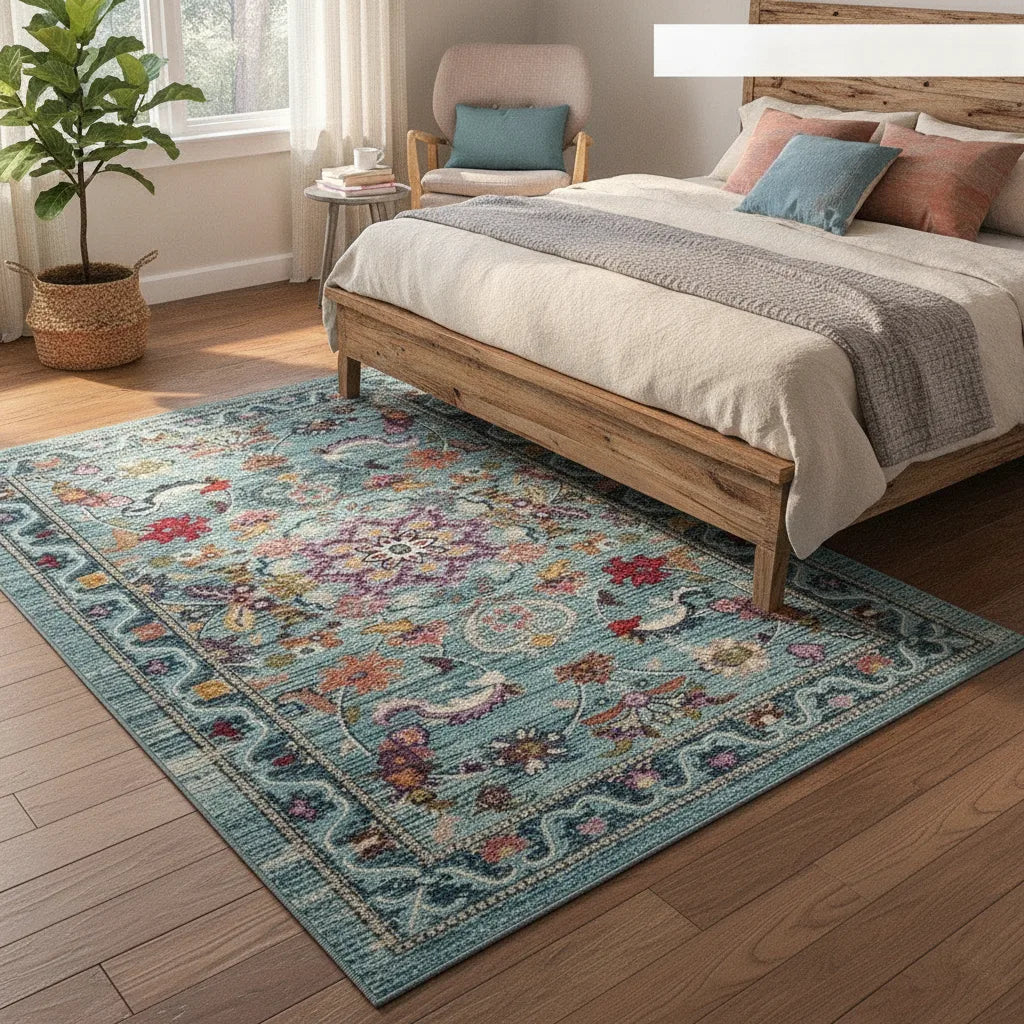 Tapis Bohème Rectangulaire Doux & Tendance