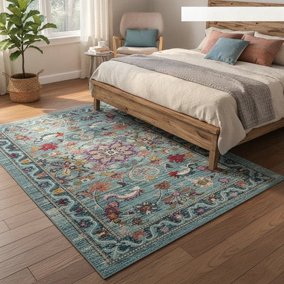 Tapis Bohème Rectangulaire Doux & Tendance