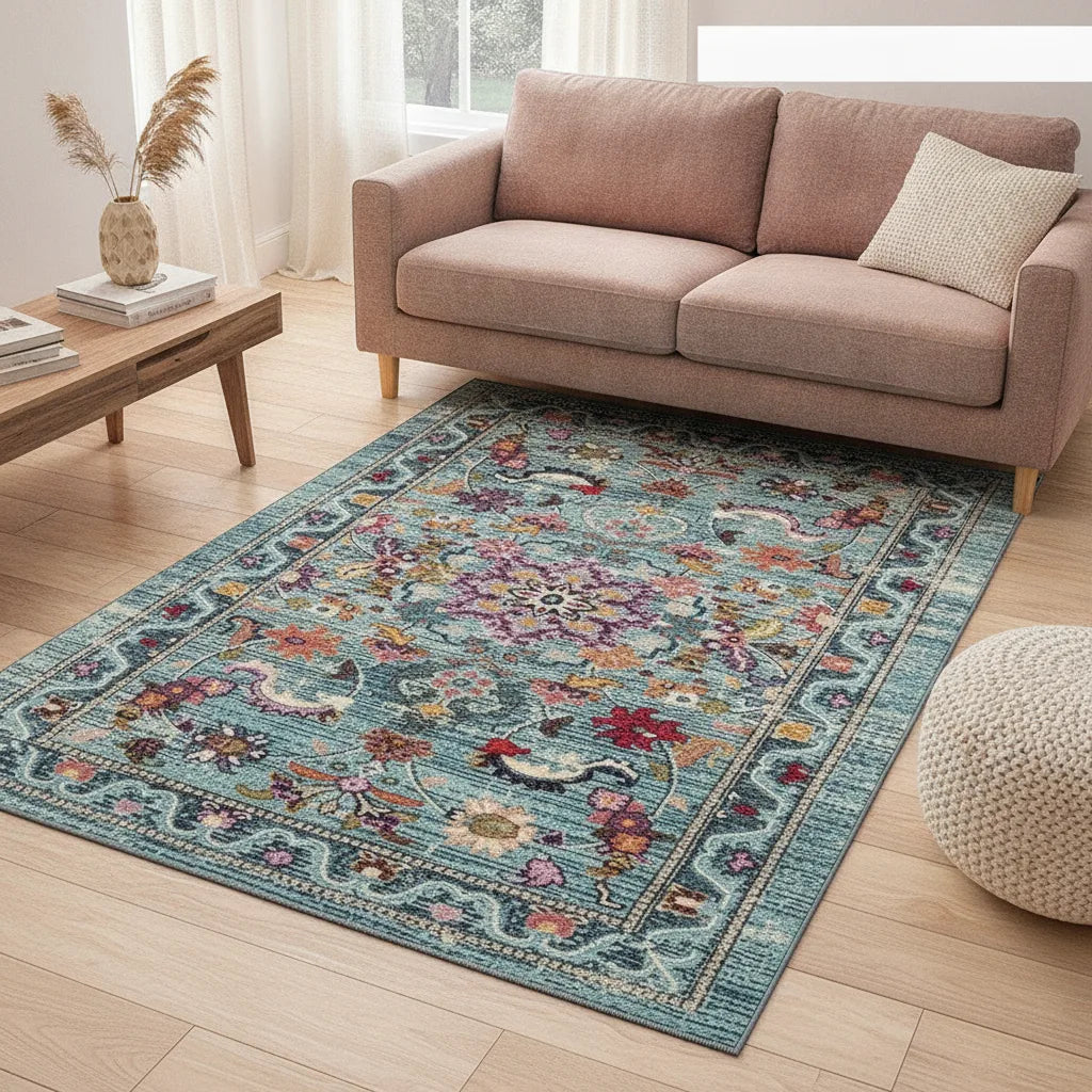 Tapis Bohème Rectangulaire Doux & Tendance