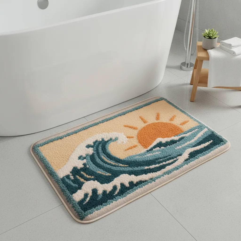 Tapis de Bain Doux Animal Fantaisie