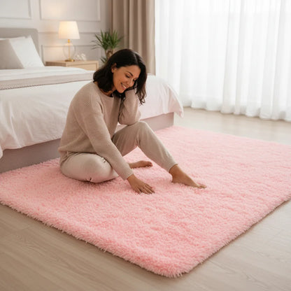 Tapis Rose Doux VIKAMA - Confort & Style