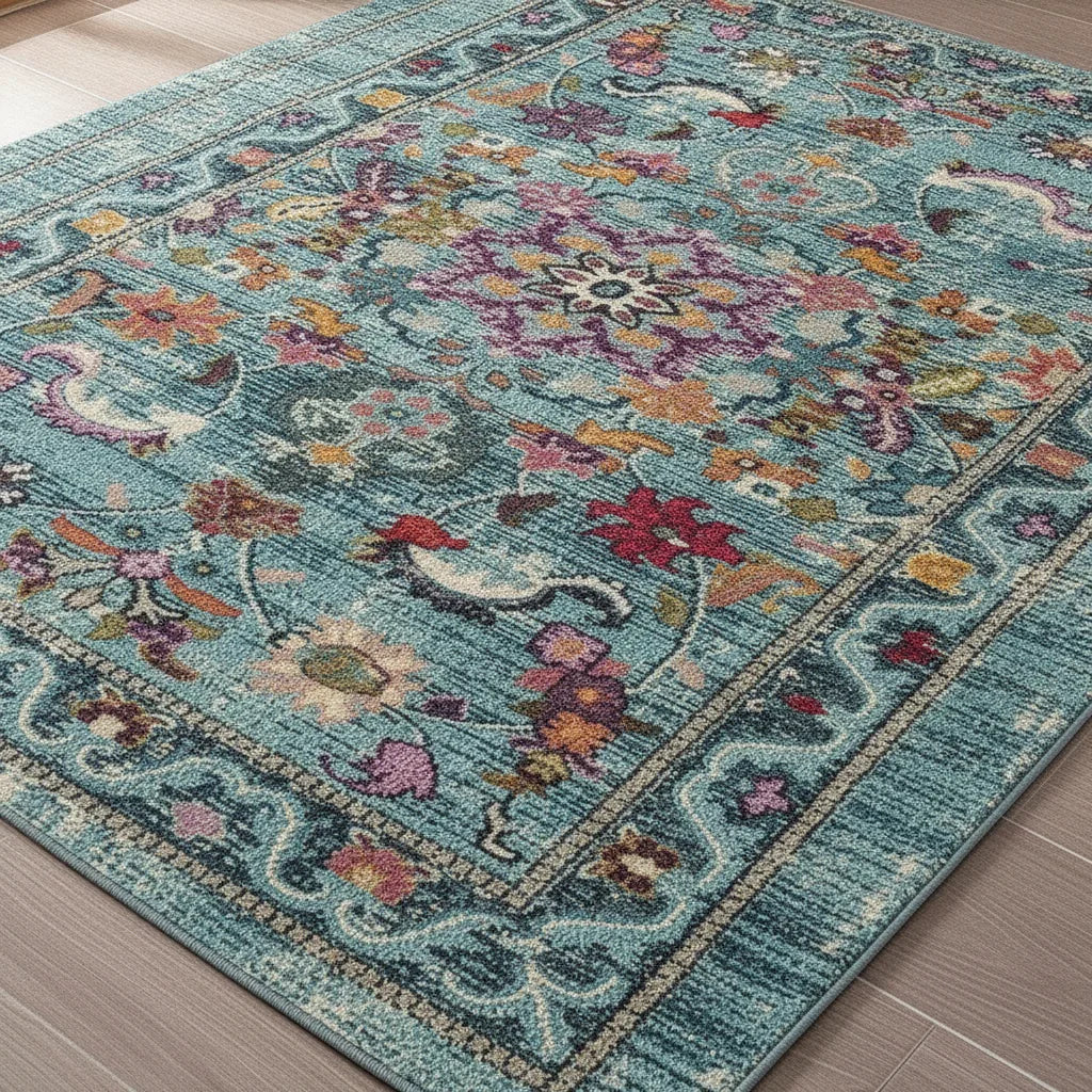 Tapis Bohème Rectangulaire Doux & Tendance