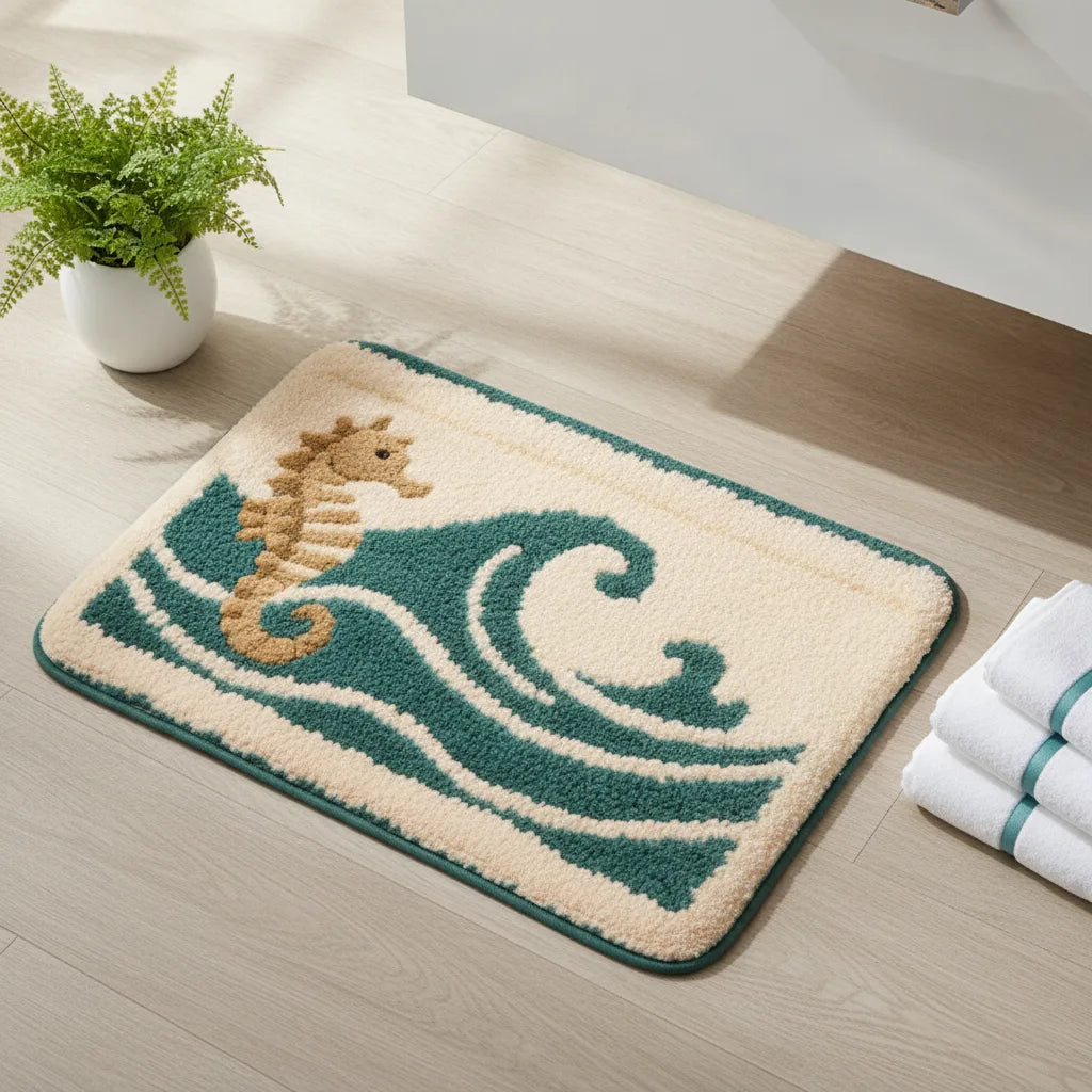 Tapis de Bain Doux Animal Fantaisie